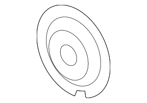 94810283900 - Cooling System: Accessory Drive Belt Idler Pulley Cap for Porsche Image