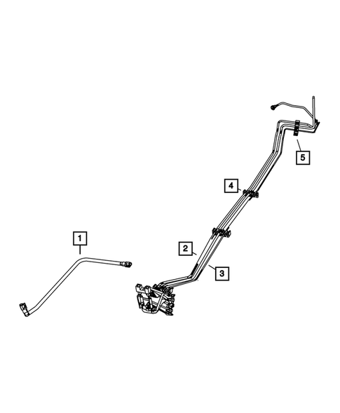 Fuel Lines for 2010 Dodge Journey #0