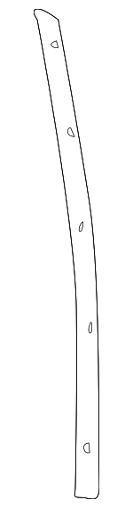 831342D000 - Body: Door Weather-strip Retainer for Hyundai: Elantra Image