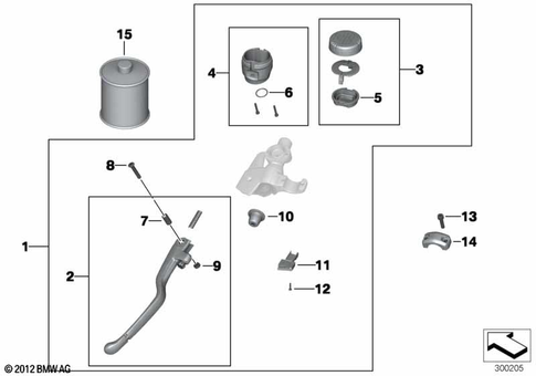 Control Assembly for 2006 BMW-Motorrad K 1200 S #0
