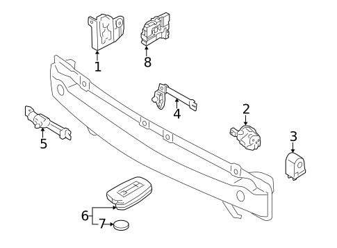 Anti-Theft System for 2017 Kia K900 #0