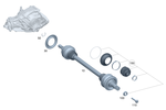 290350260064 - : Rear Axle Shaft for Mercedes-Benz Image