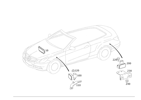 Electric Parts for Chassis Adjustment for 2012 Mercedes-Benz E550 #0