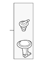 MR271158 - Fuel System: Mount Plate for Mitsubishi: Lancer, Outlander Image