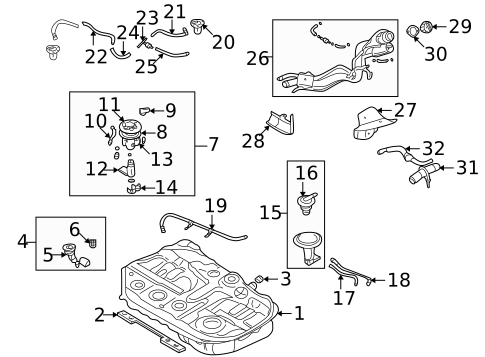 Senders for 2005 Mitsubishi Outlander #0