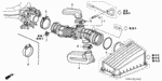 91405PM5004 - Electrical/Exhaust/Heater/Fuel: CLAMP, TUBE (D17) for Honda Image