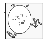 EJ7Z3600BE - Steering: Steering Wheel for Lincoln: MKC Image