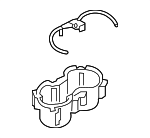8W0862533E6PS - Body: Cup Holder for Audi: A4, A4 allroad, A4 Quattro, A5 Quattro, A5 Sportback, RS5, RS5 Sportback, S4, S5, S5 Sportback Image