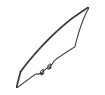 73300T7WA00 - : Door Glass for Honda: HR-V Image