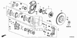 1463S9AA01 - Chassis: CALIPER SET, FR. for Honda Image