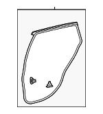 678710T010 - : Surround Weather-Strip for Toyota: Venza Image