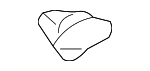 90467A0027 - Body: Door Seal Clip for Toyota Image