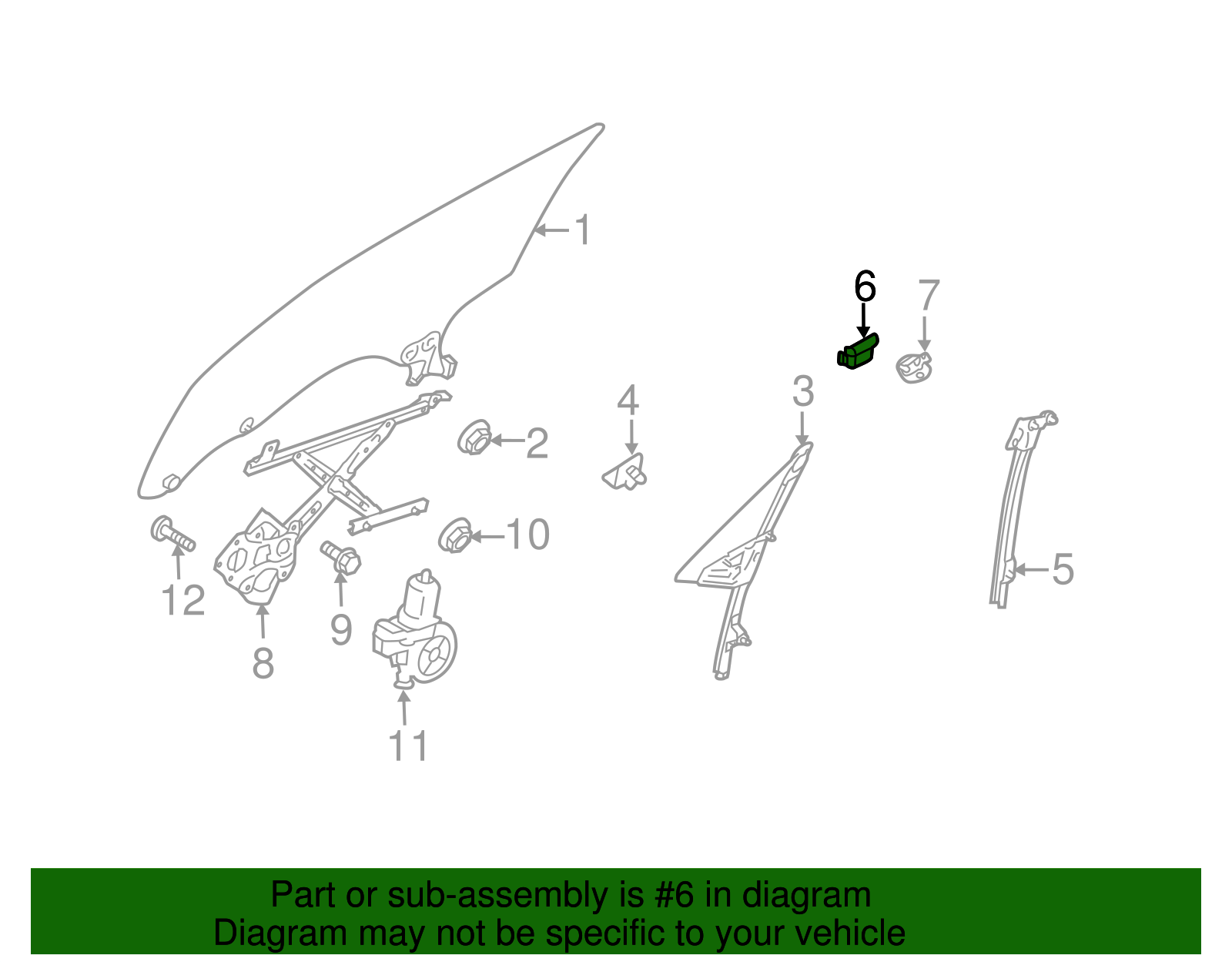 SU003-01616 - Glass Stabilizer 2013-2024 Toyota | Longo