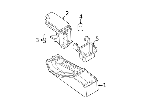 Console for 2003 BMW 325Ci #1