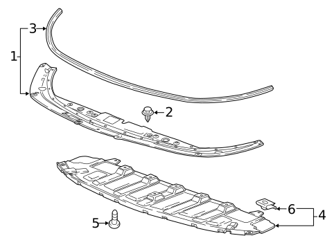 Splash Shields for 2018 Buick Regal Sportback #1