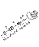 5280020 - 42RLE; 4-Speed; Automatic Transmission: Carrier Bearing Shim for Mopar Image