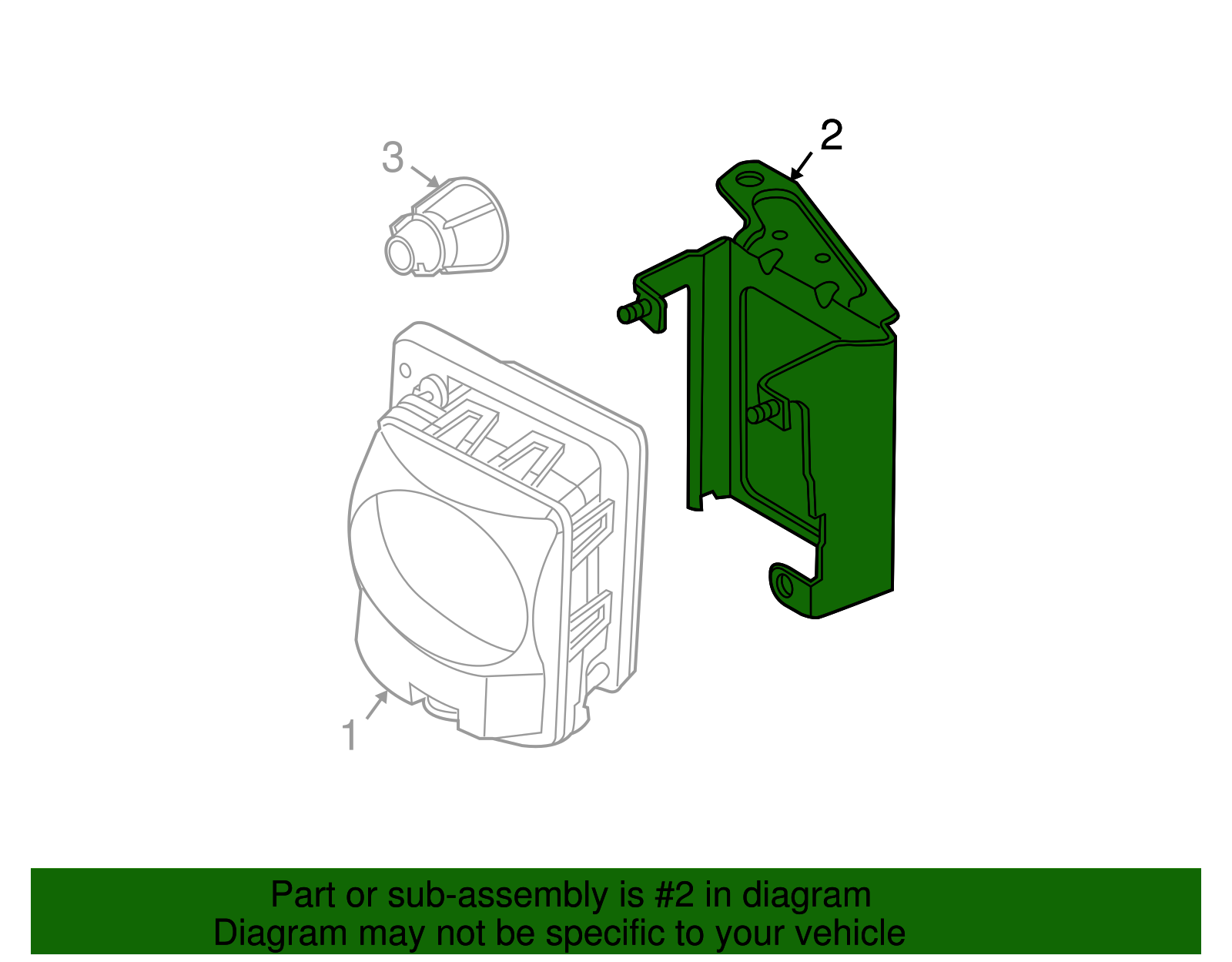 Sensor Bracket (66-31-6-777-310)