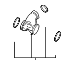 10318558 - Engine: Outlet Duct for Cadillac: XLR Image