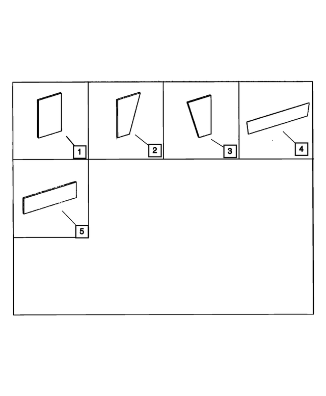 68009942AA - Interior Trim: Insulation for Dodge: Sprinter 2500, Sprinter 3500 Image
