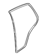 1J6867367KFKL - Body: Surround Weather-strip for Volkswagen: Golf Image