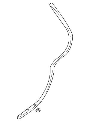 1J6839697BB41 - Unclassified: Door Weather-Strip for Volkswagen: Golf Image