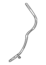 1J6839697BB41 - Body: Door Weather-strip for Volkswagen: Golf Image