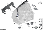 63119879643 - Lighting: Bracket Headlight Left for BMW Image