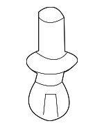 9905592 - Body: Upper Quarter Trim Rivet for Smart Image