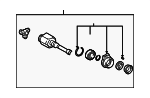 4340312060 - Front Drive Axle: Inner Joint Assembly for Toyota Image