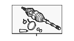 4347029247 - : 1996-1997 Toyota RAV4 - Outer Joint Assembly for Toyota: RAV4 Image