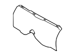 98755103505R10 - Body: Partition Panel for Porsche: Cayman Image