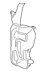 15942521 - Body: Washer Reservoir for Cadillac: Escalade EXT | Chevrolet: Avalanche, Silverado 1500, Silverado 2500 HD, Silverado 3500 HD | GMC: Sierra 1500, Sierra 2500 HD, Sierra 3500 HD Image