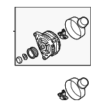 6H903016LX - Electrical: Alternator for Audi Image image