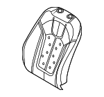 88450K9010 - Body: Seat Back Pad for Hyundai: Veloster N Image