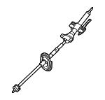 MR493261 - : Steering Column for Mitsubishi Image