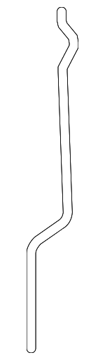 4L3Z1826643AA - Body: Control Rod for Ford: F-150 Image