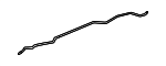 872080E280 - : Rear Hose for Lexus Image