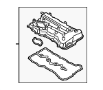 224002GGB0 - Engine: Valve Cover for Genesis: G70 | Hyundai: Elantra N, Kona N, Santa Fe, Santa Fe Sport, Sonata, Tucson, Veloster N Image