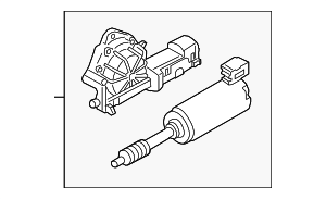 98156192301 - : Convertible Top Transmission for Porsche Image