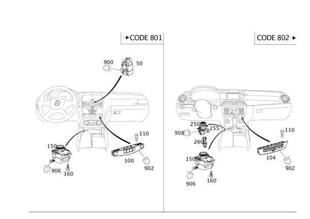 385457328 - Electrical System: Plug for Mercedes-Benz Image image
