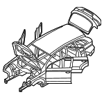 8R0800403 - Body: Body Assembly for Audi Image image