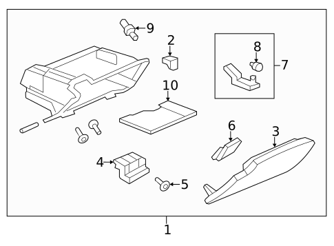 Interior Trim - Front Door for 2015 Cadillac CTS #4
