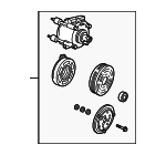 XW7Z19V703BARM - HVAC: A/C Compressor for Ford: Freestar | Mercury: Monterey Image
