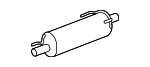 55398265AG - : Exhaust Muffler for Mopar Image