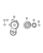 68490063AA - Cooling: Belt Tensioner for Mopar Image
