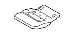 LB5Z7863840B - Body: Seat Cushion Pad for Ford: Explorer, Police Interceptor Utility Image