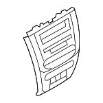 AN7Z5404302CC - Body: Center Bezel for Ford Image