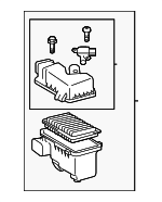 177000P072 - Engine: Air Cleaner Assembly for Toyota: Highlander, Sienna Image