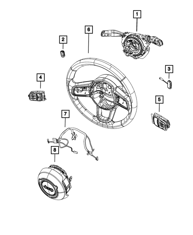 68481678AC - Steering: Speed Control Switch for Mopar Image