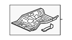 4655TR3A00ZZ - Body: Rear Floor Pan for Honda: Civic Image